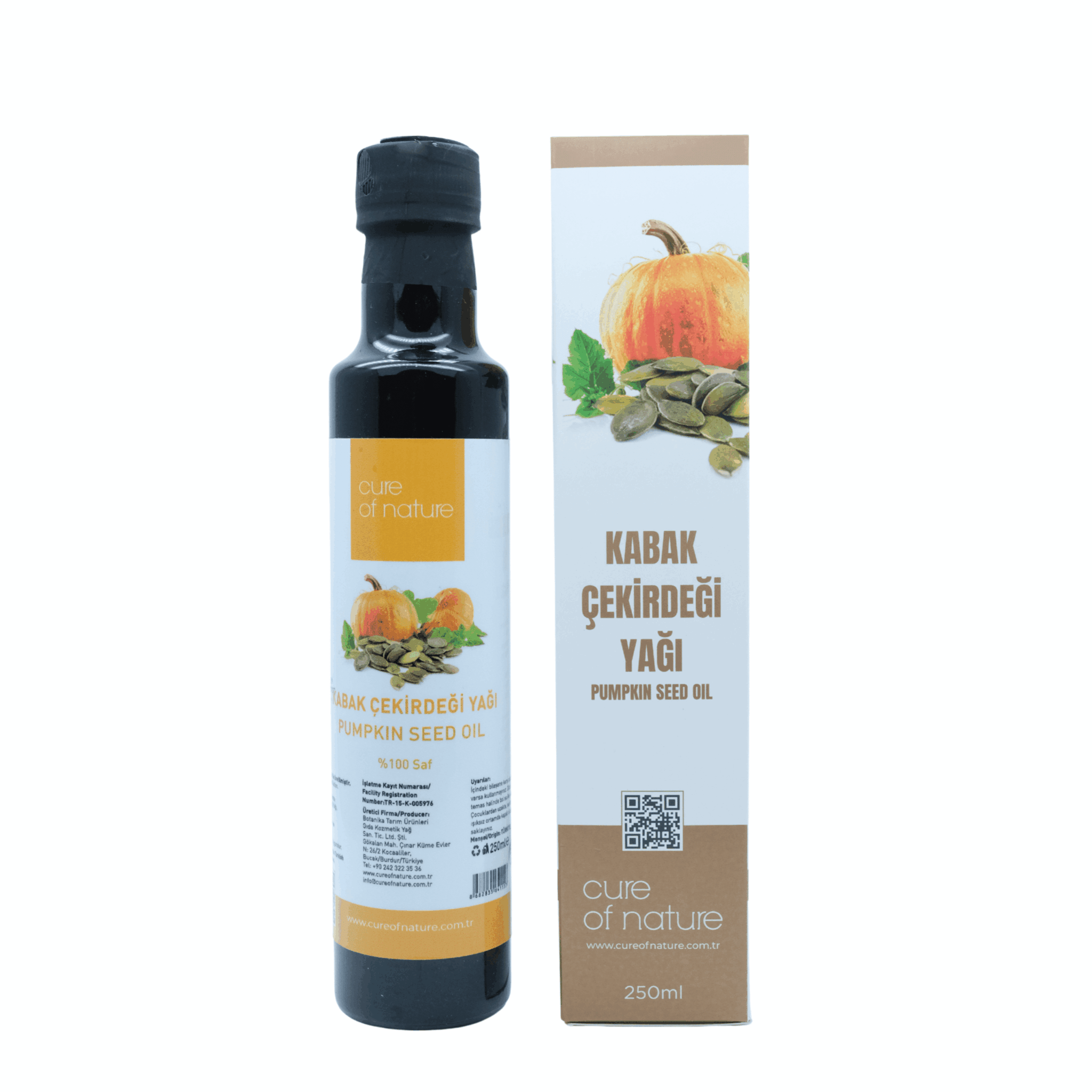 Kabak Çekirdeği Yağı 250 Ml