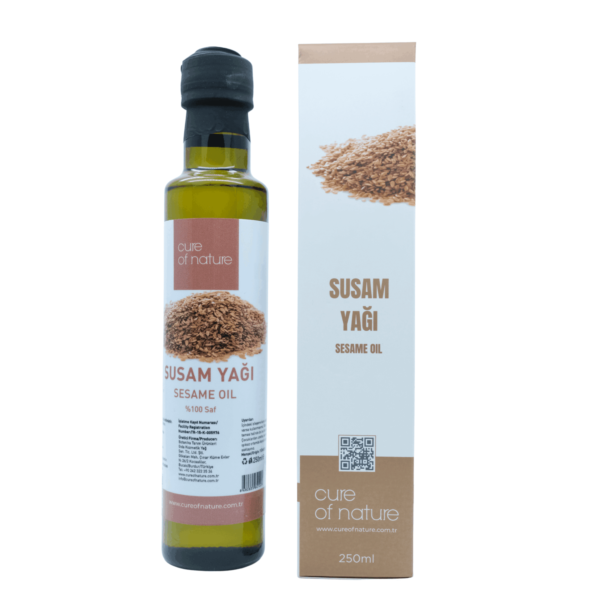 Susam Yağı 250 ml Cure Of Nature